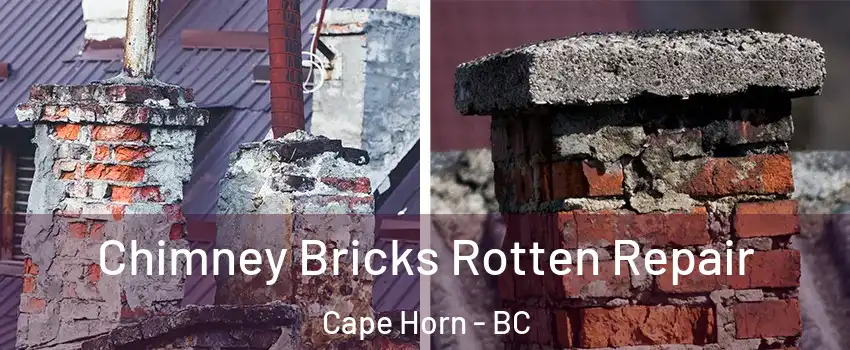  Chimney Bricks Rotten Repair Cape Horn - BC