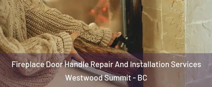  Fireplace Door Handle Repair And Installation Services Westwood Summit - BC