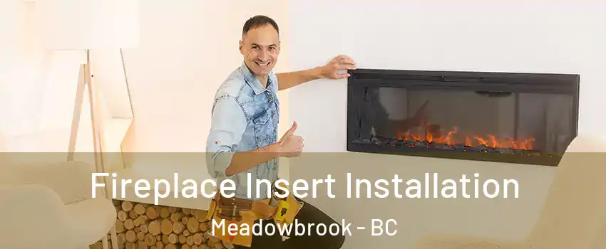  Fireplace Insert Installation Meadowbrook - BC
