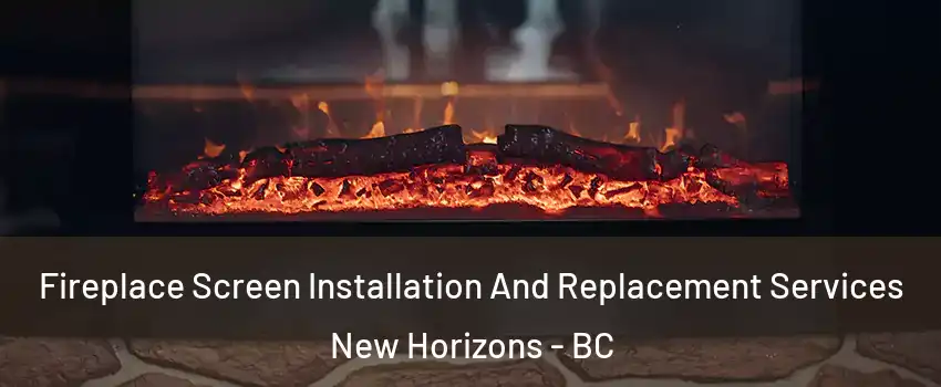  Fireplace Screen Installation And Replacement Services New Horizons - BC