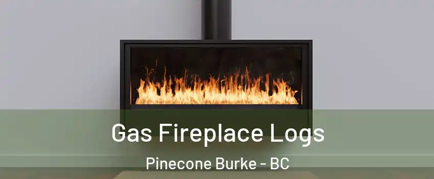  Gas Fireplace Logs Pinecone Burke - BC